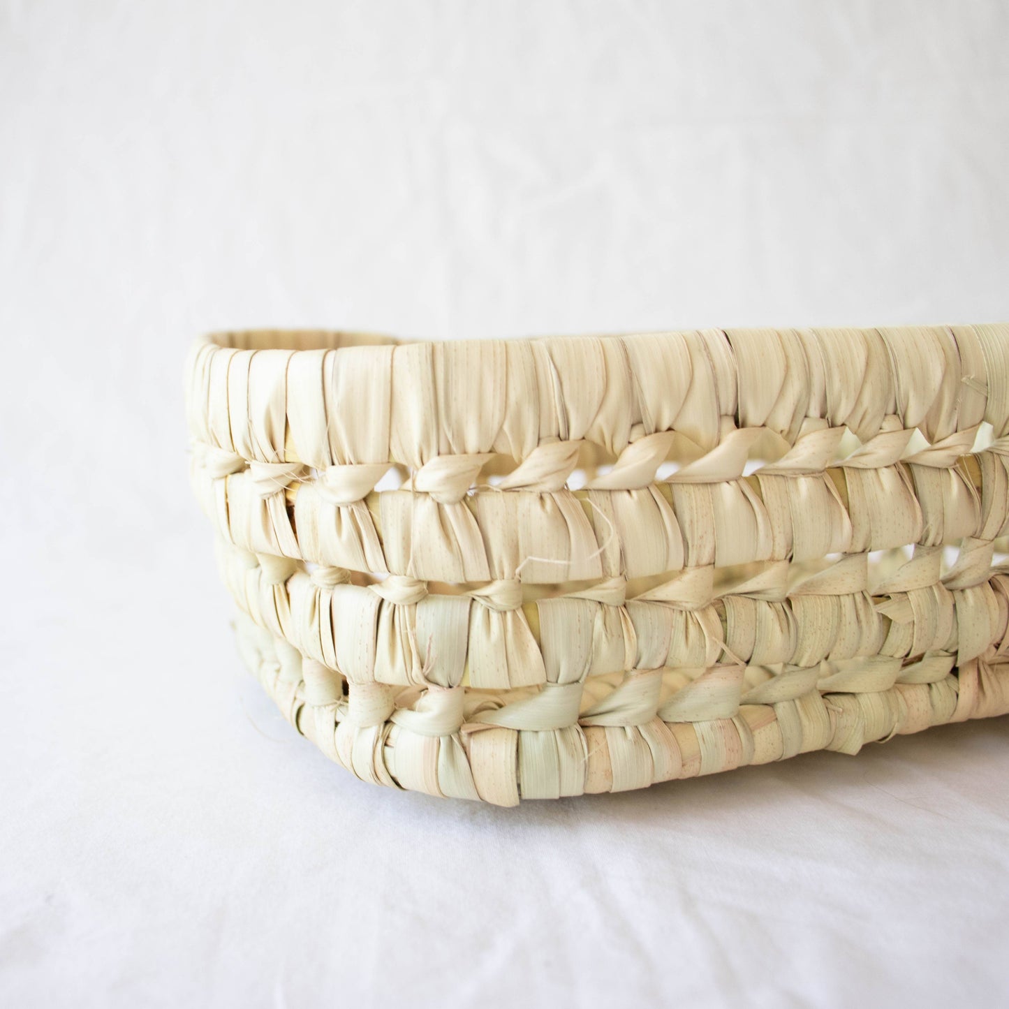 Open Weave Storage Basket: 16"x12"x9" SALE