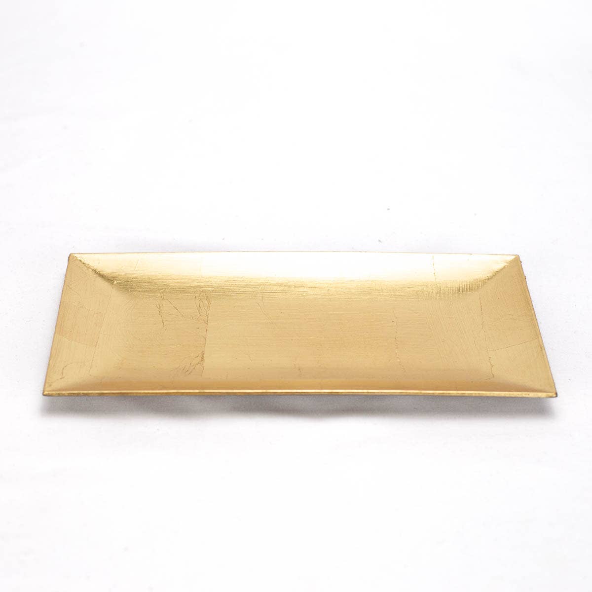 Gold Leaf Tray  9.5x4.7