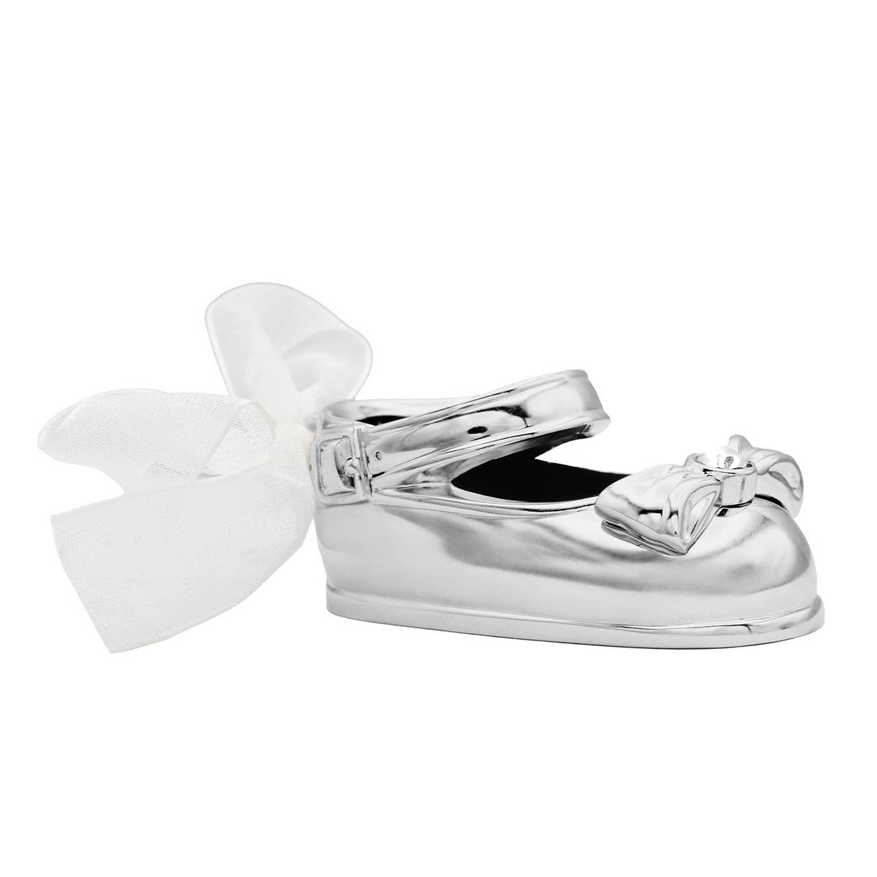 Baby Silver Plate Girl Mary Jane Shoe Room to Engrave