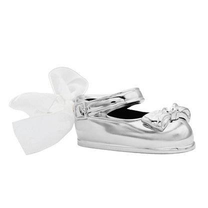 Baby Silver Plate Girl Mary Jane Shoe Room to Engrave