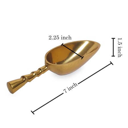 Gold Small Ice Scoop