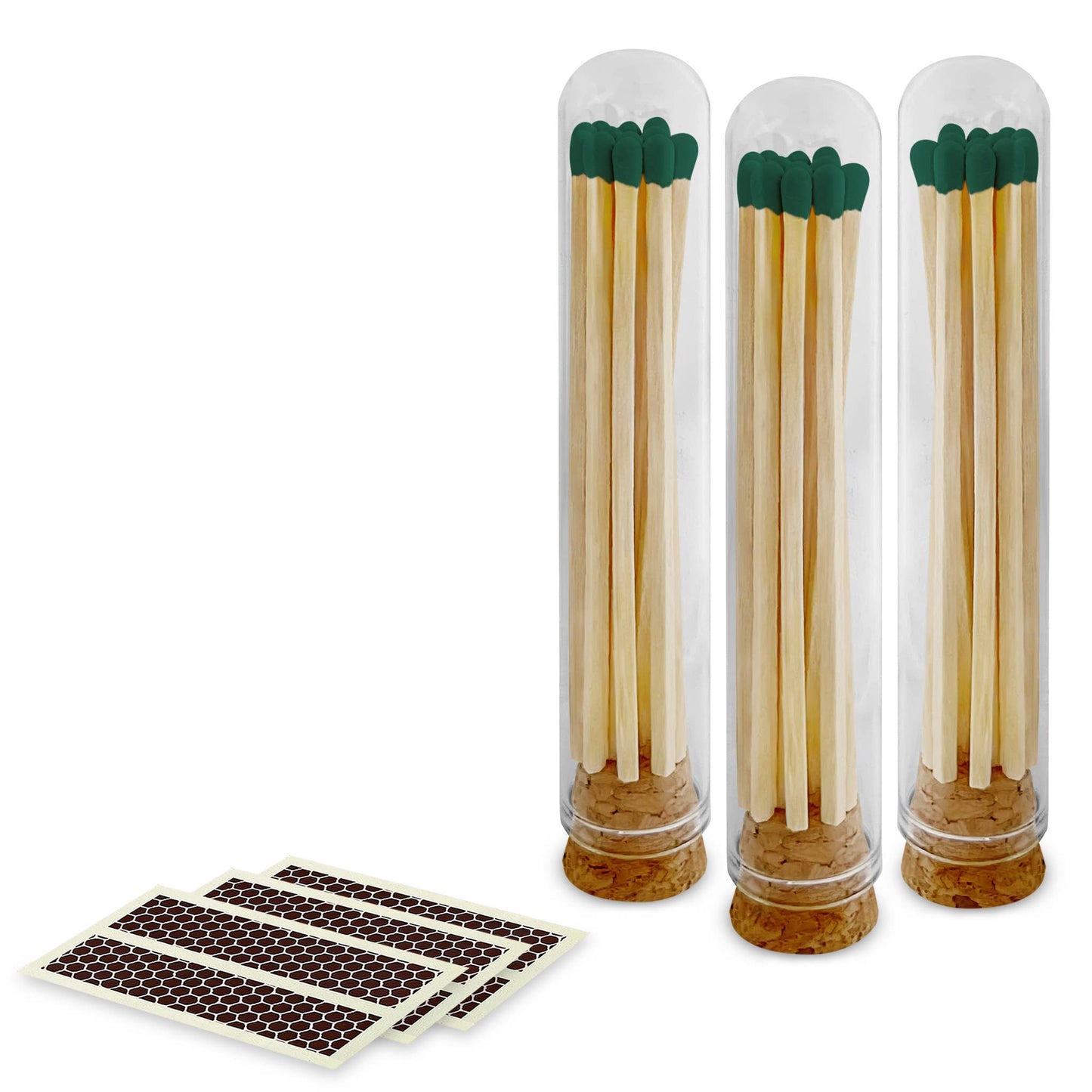 4" Matches + Mini Cloche - Colors of Your Choice + Strikers: Light Pink