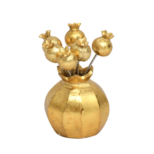 Pomegranate Picks Set of 6