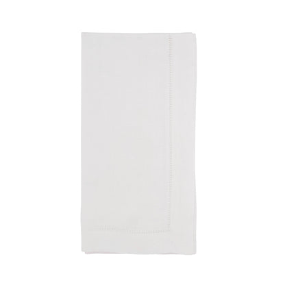 Hemstitched Napkins White Set of 4