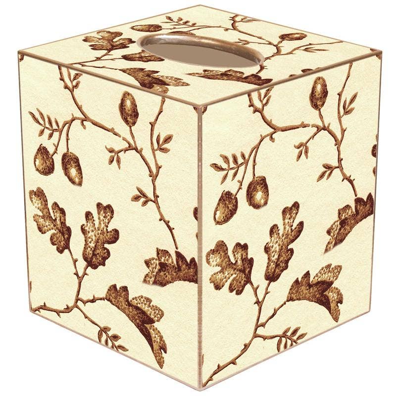 Acorns Tissue Box Cover