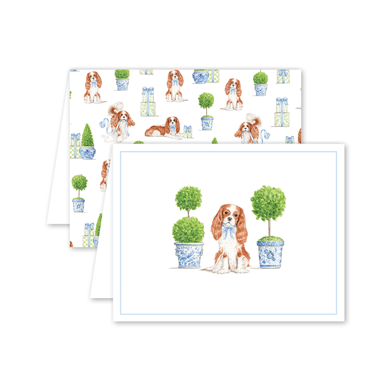 Dash Topiary and Toile: Single Card