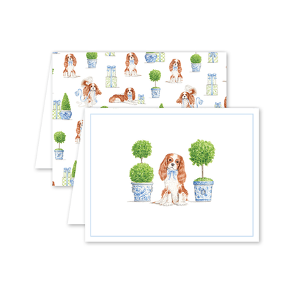 Dash Topiary and Toile: Single Card