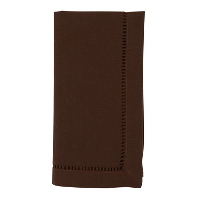 Poly Hemstitched Dinner Napkin: Pink / 20"
