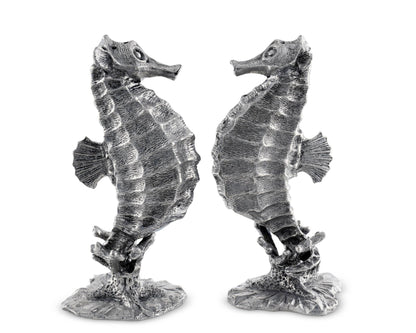 Pewter Seahorses Salt & Pepper Set
