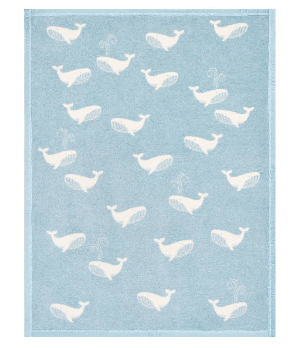 Big Blue Mini Blanket