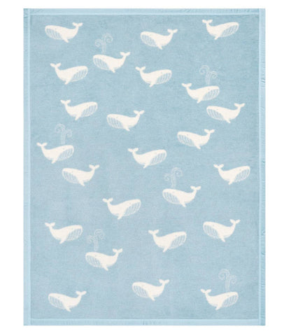 Big Blue Mini Blanket