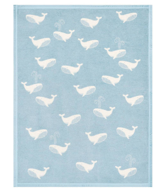 Big Blue Mini Blanket