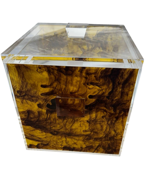 Ice Bucket- Tortoise/Clear