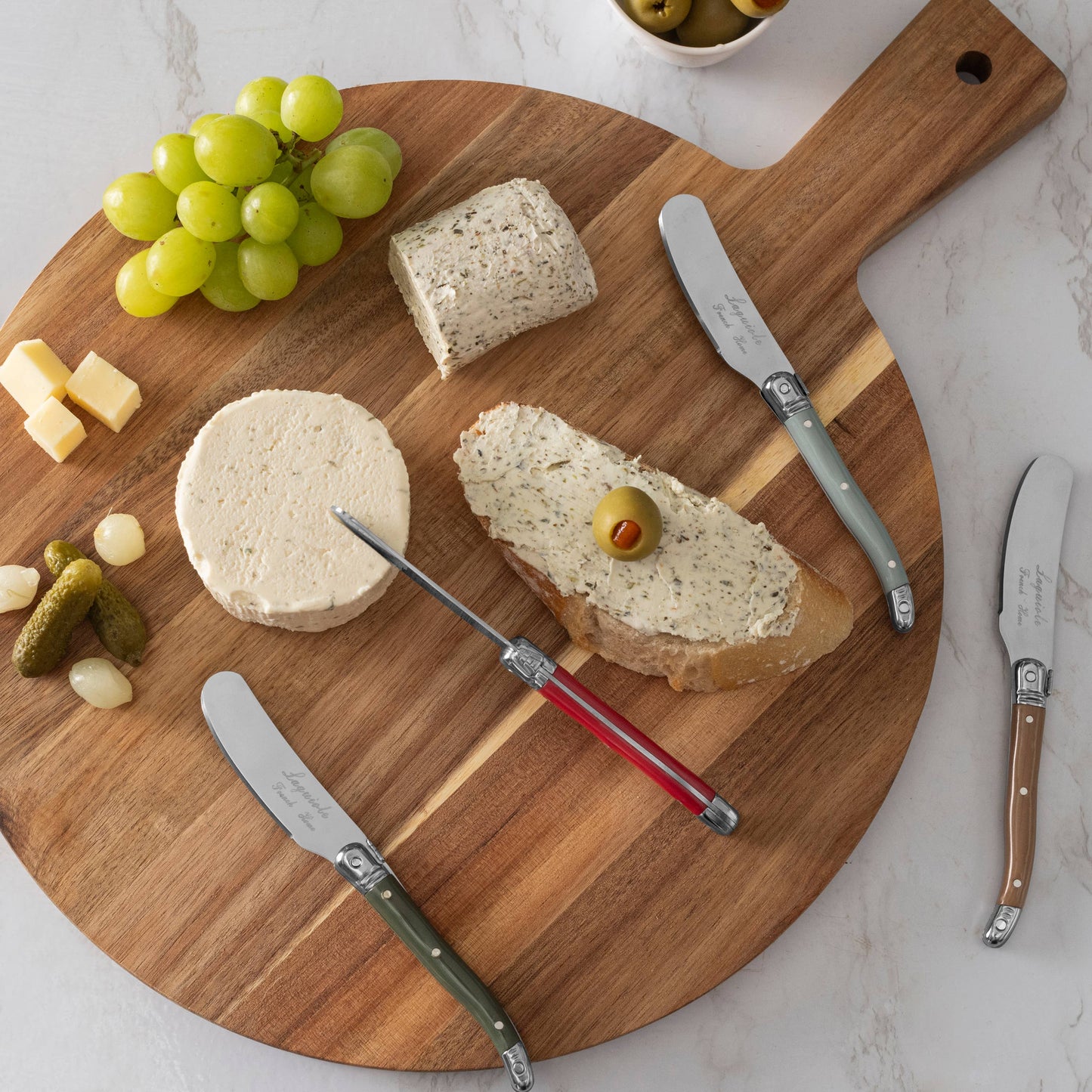 French Home 4 Piece Laguiole Spreader Set - Berry