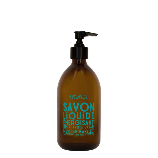 Liquid Marseille Soap Mint Basil 10 fl oz Plastic
