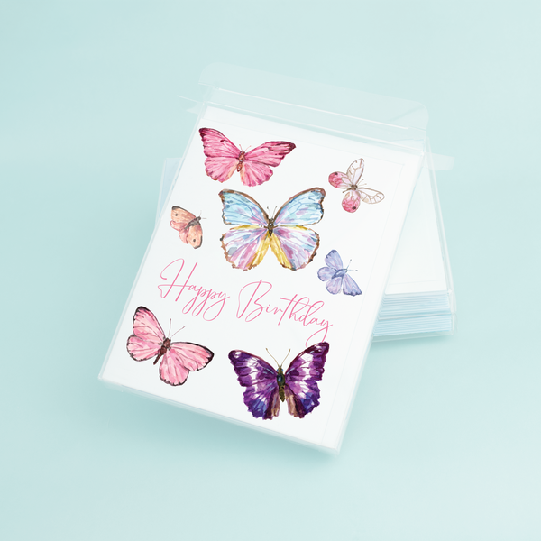 Butterfly Happy Birthday Card