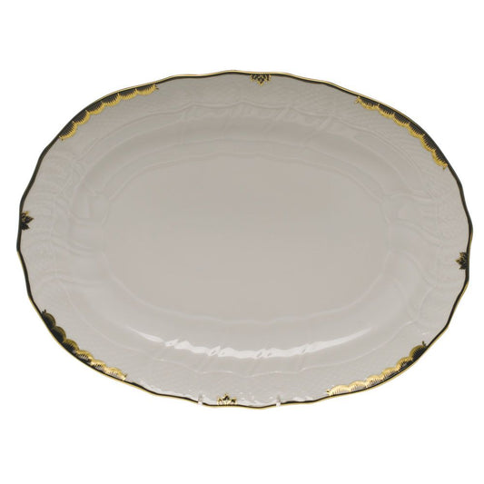 Herend Princess Victoria Black Platter