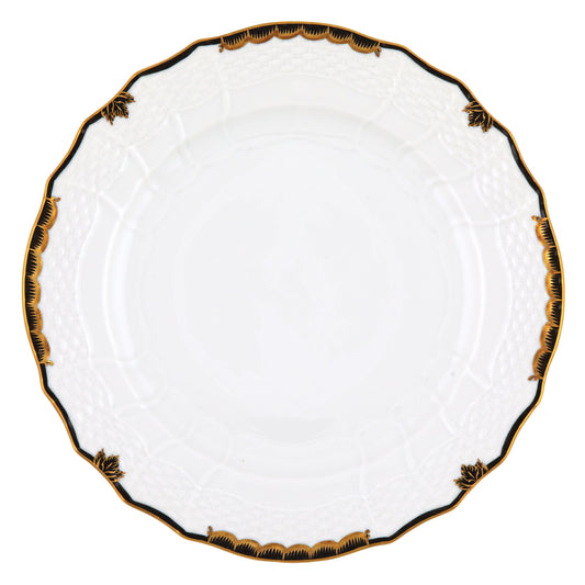 Herend Princess VIctoria Black Service Plate