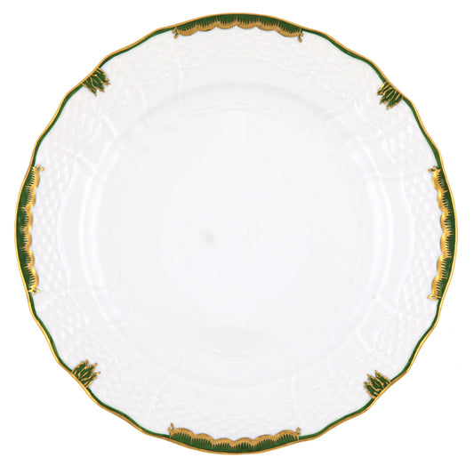 Herend Princess Victoria Dark Green Service Plate