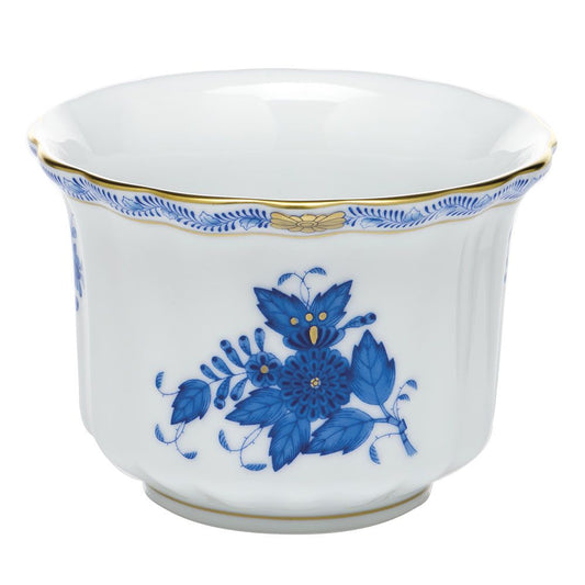 Herend Chinese Bouquet Blue Mini Cachepot