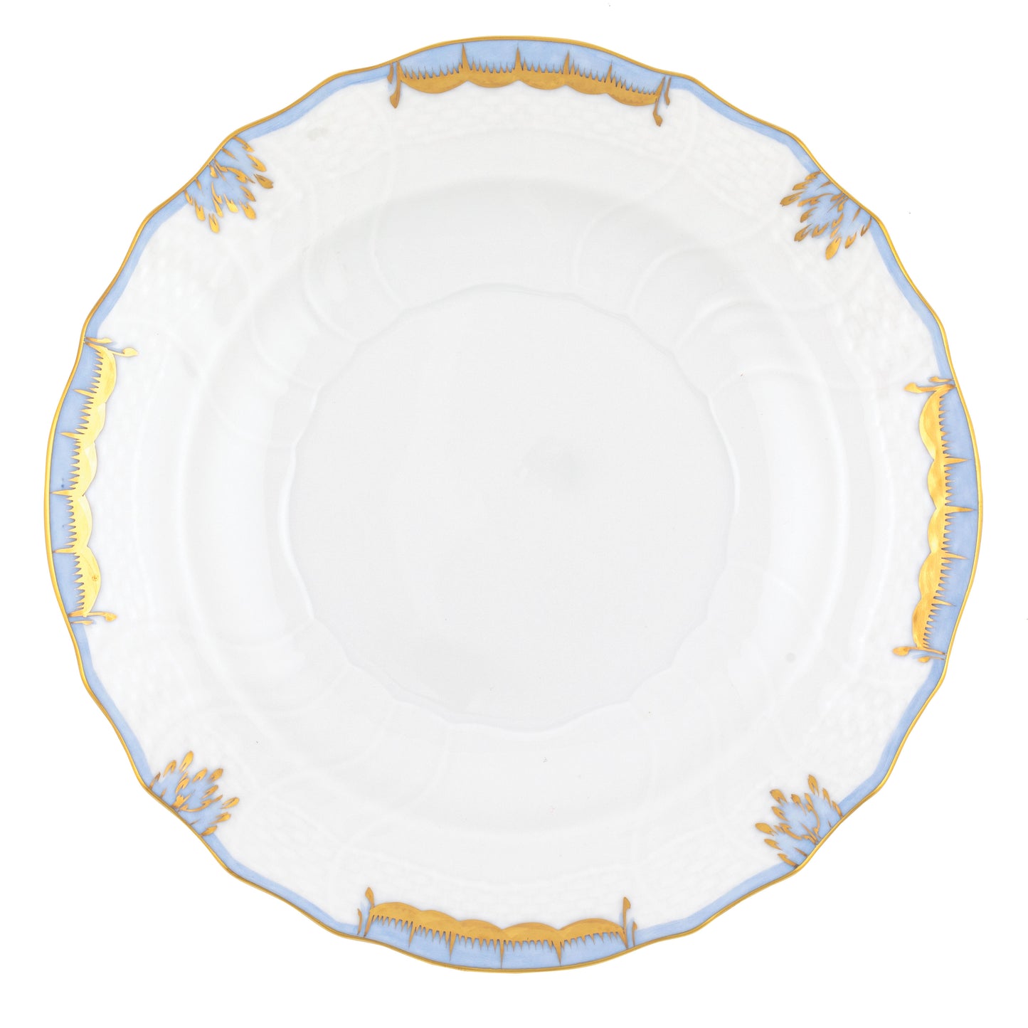 Herend Princess Victoria Light Blue Dessert Plate