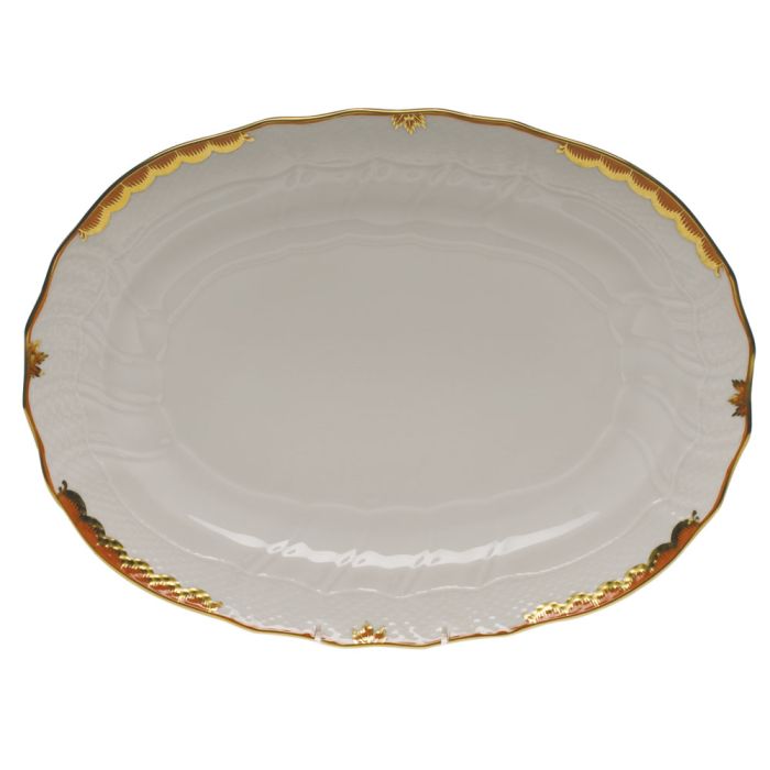 Herend Princess Victoria Rust Platter