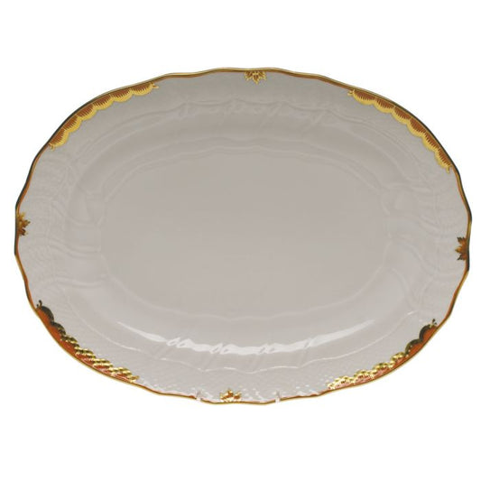 Herend Princess Victoria Rust Platter