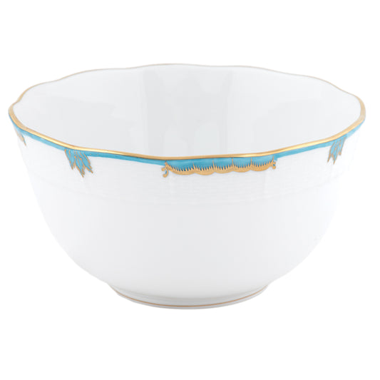 Herend Princess Victoria Turquoise Bowl