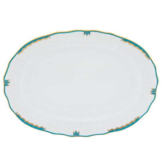 Herend Princess Victoria Turquoise Platter