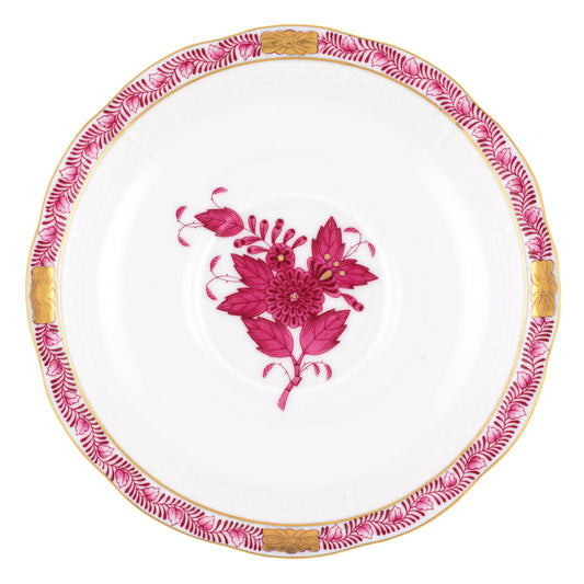 Herend Chinese Bouquet Raspberry Tea Saucer