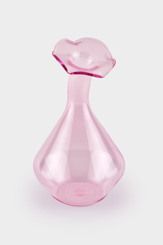 Pink Ruffle Vase