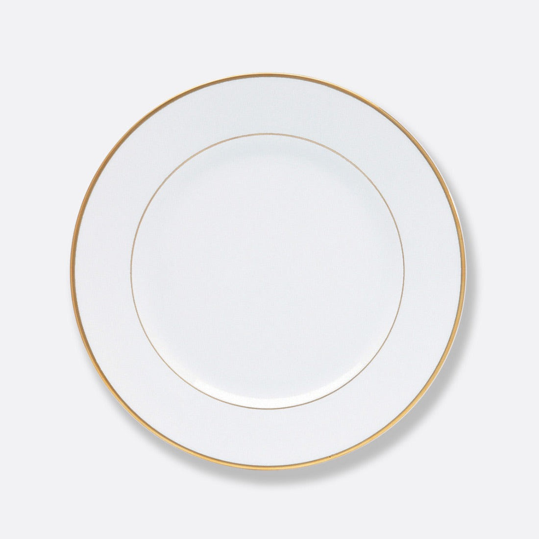 Bernardaud Palmyre Dinner Plate | White & Gold