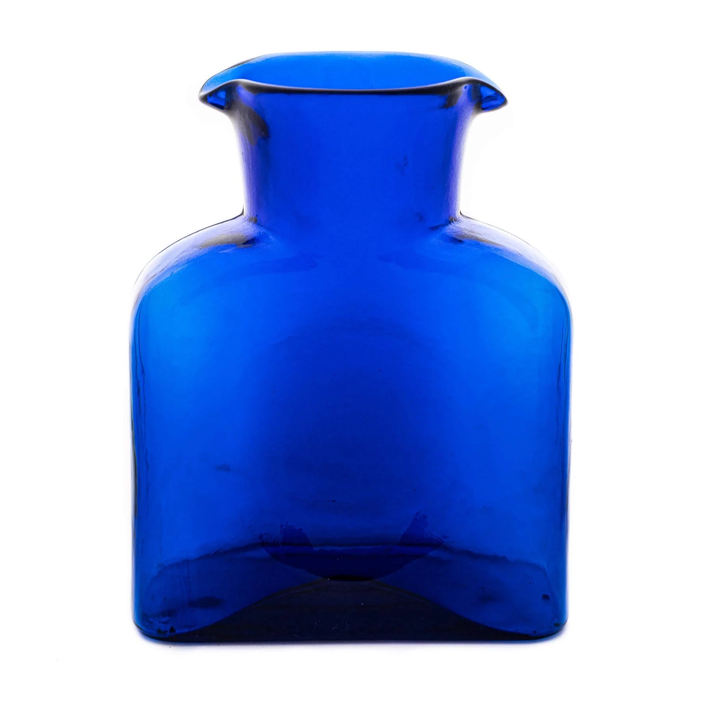 Blenko 384 Water Bottle Glass Cobalt Vase | Large