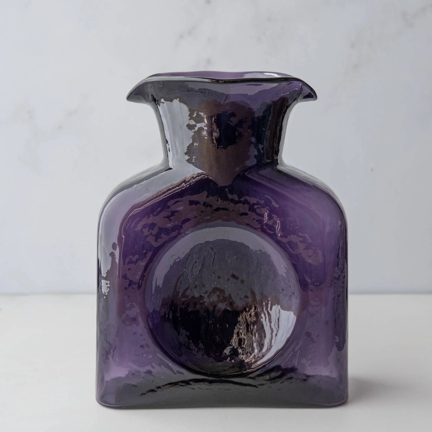 Blenko 384 Water Bottle Glass Spring Crocus Vase | Large