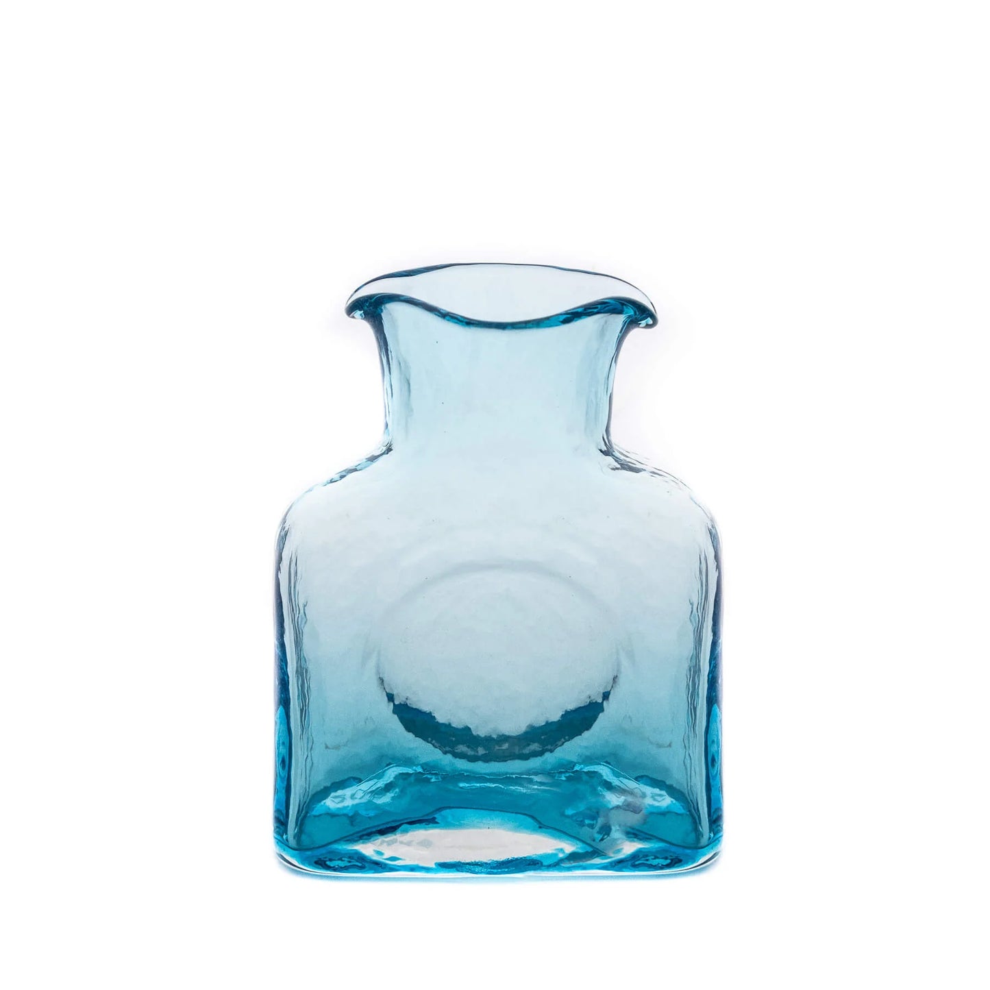 Blenko 384 Water Bottle Glass Ice Blue Vase | Mini