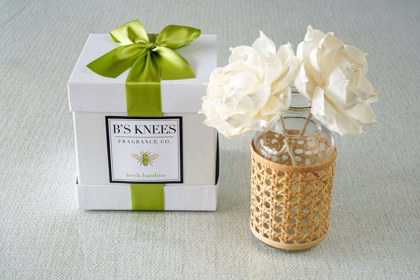 Fresh Bamboo Basketweave Diffuser