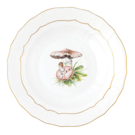 Herend Mushroom Luncheon Plate Motif 1