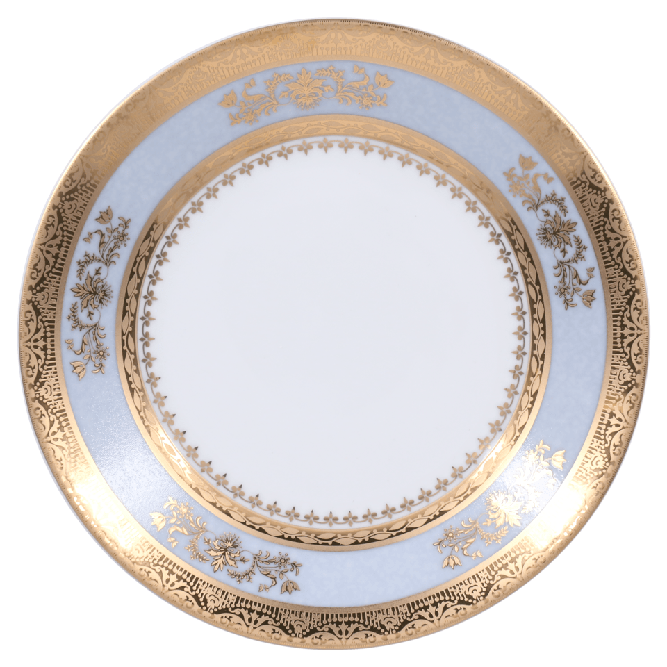 Deshoulieres Orsay Porcelain Bread & Butter Plate | Powder Blue