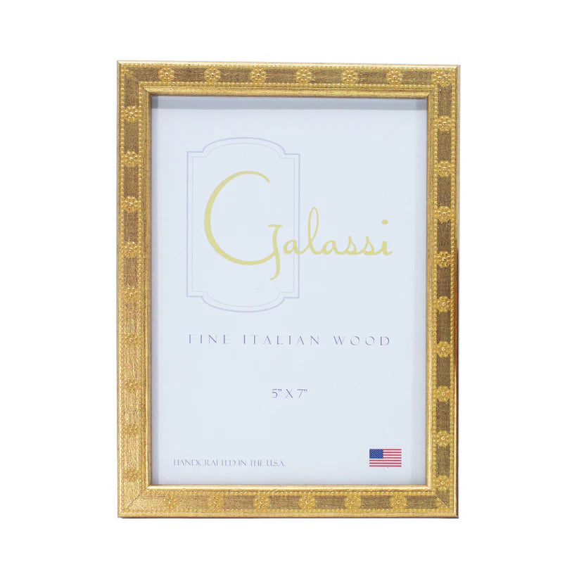 Gold Daisy Picture Frame
