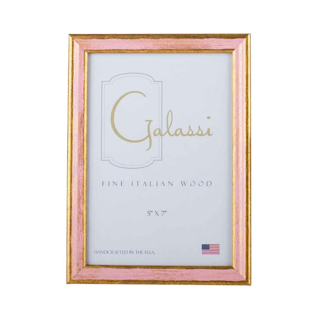 Pink & Gold Picture Frame