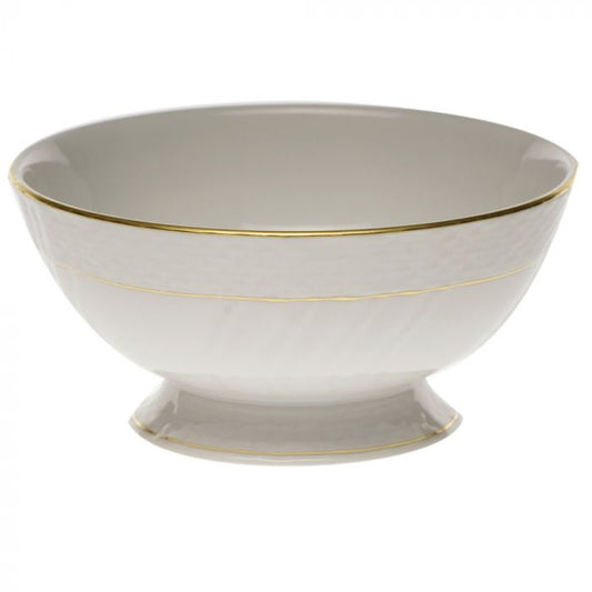 Herend Golden Edge Footed Bowl