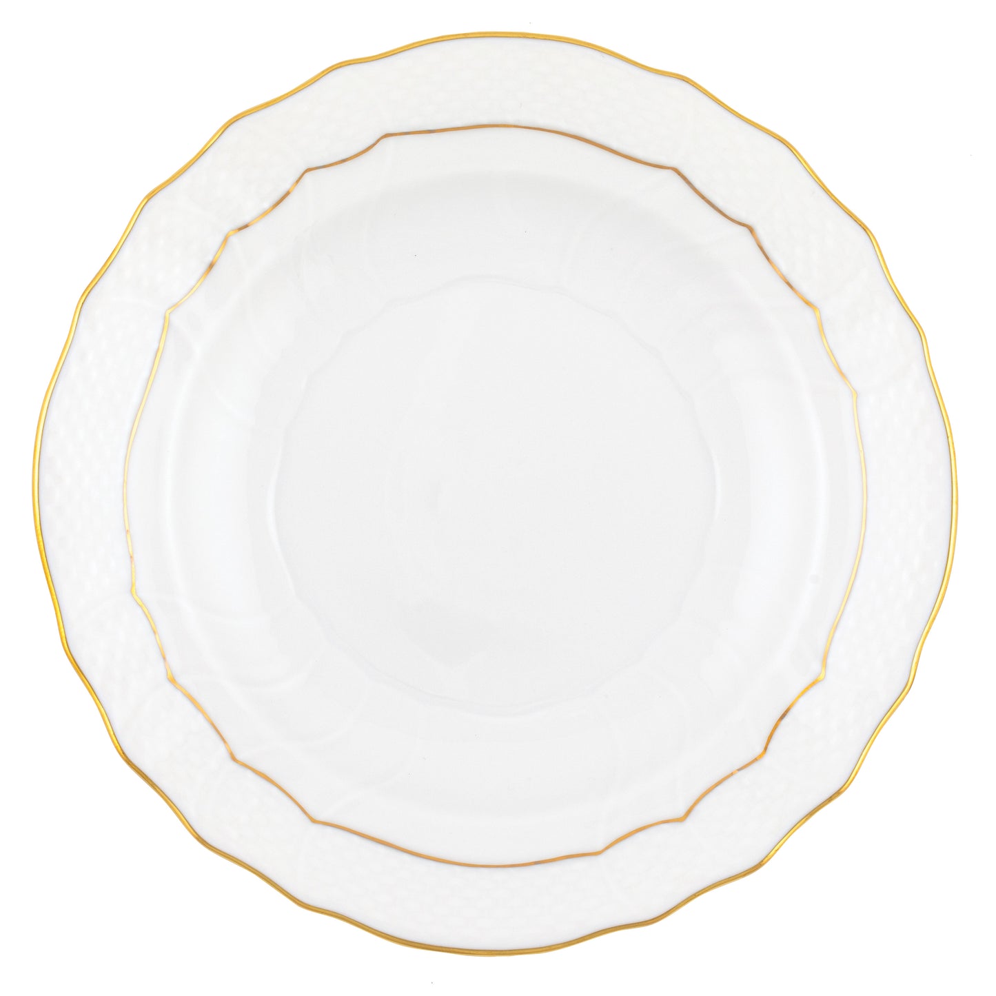 Herend Golden Edge Salad Plate