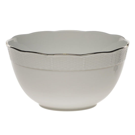 Herend Platinum Edge Bowl