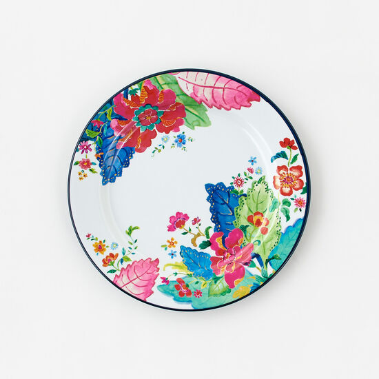 Tobacco Leaf Melamine Plate