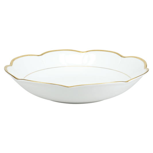 Royal Limoges Margaux Gold Deep Round Platter