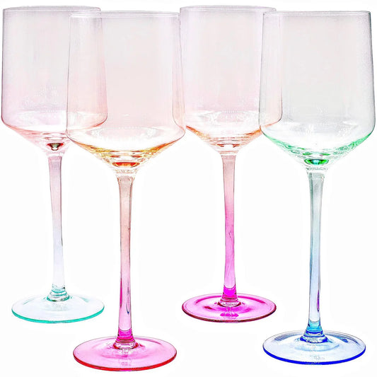 Mezclada Set of 4 Wine Glasses by Byrdeen