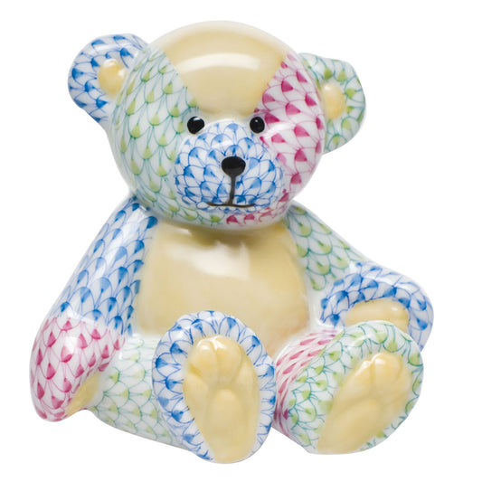 Herend Small Teddy Bear Multicolor