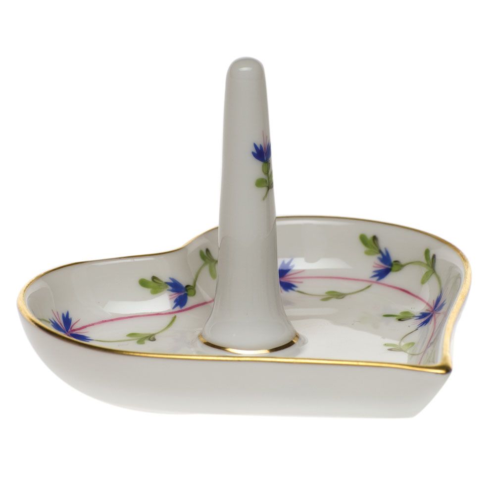 Herend Ring Holder Blue Garden