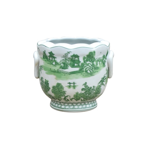 Green Canton Planter