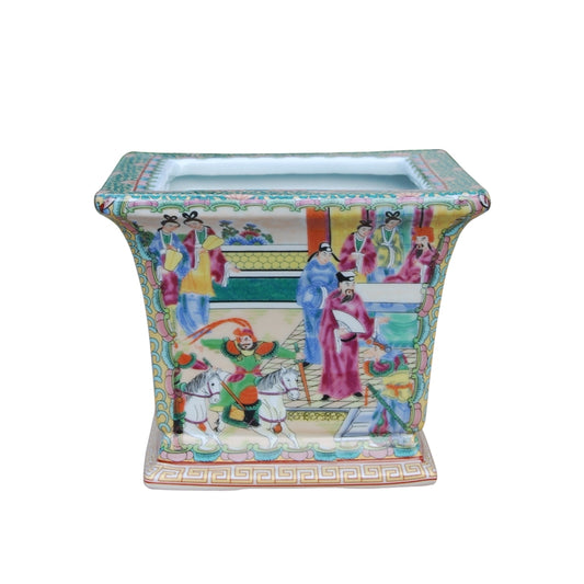 Rose Medallion Planter